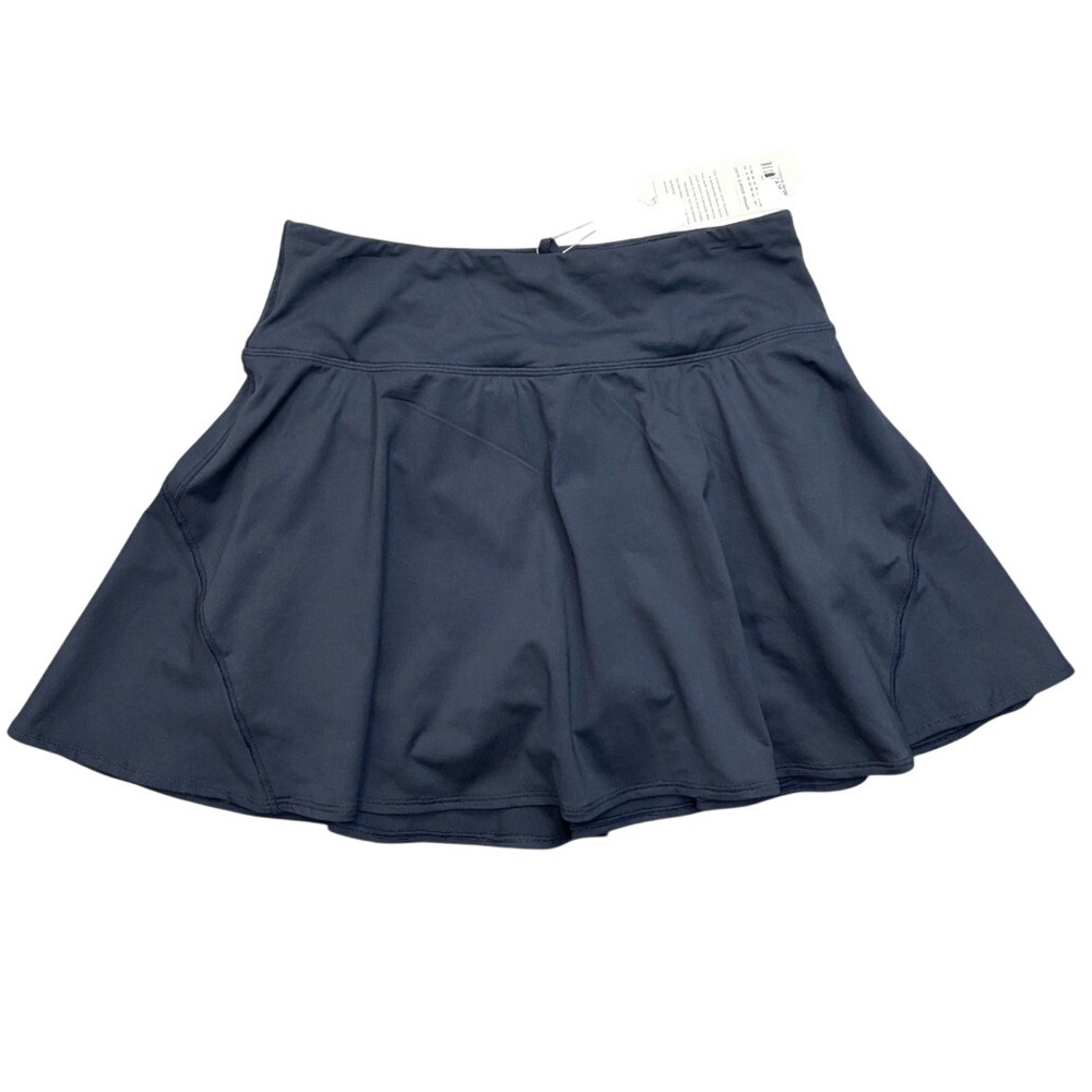 CRZ YOGA Women's UPF 50+ Sports Skirt True Navy Pleated Tennis Skort Size M 8/10 - Picture 2 of 11